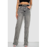 Джинсы женские, цвет серый, 244R00645