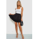 Юбка однотонная короткая, цвет черный, 102R5254