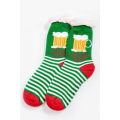 Шкарпетки-валянки теплі, вовняні, колір зелений, 151R2035