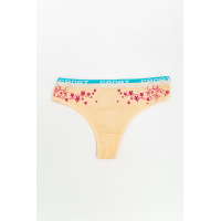 Трусы женские стринги, цвет бежевый, 131R4088