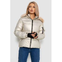 Куртка женская зимняя, цвет кремовый, 244R2153
