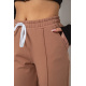 Спорт штани женские, цвет темно-бежевый, 247R4670-1