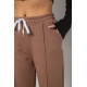 Спорт штани женские, цвет коричневый, 247R4670-1