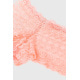 Трусы женские хипстер кружевные, цвет коралловый, 131R753