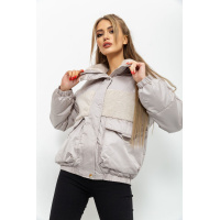 Куртка женская демисезонная, цвет светло-бежевый, 131R3066