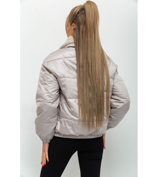 Куртка женская демисезонная, цвет светло-бежевый, 131R3066