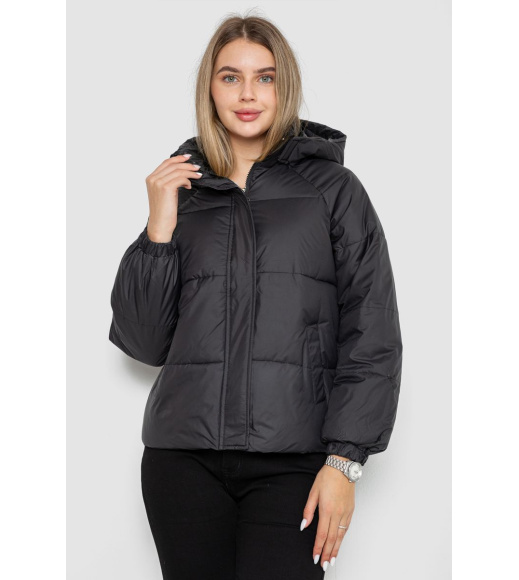 Куртка женская демисезонная, цвет черный, 244R2025-5