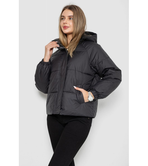 Куртка женская демисезонная, цвет черный, 244R2025-5