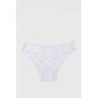 Трусы женские однотонные, цвет белый, 131R6040