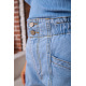 Женские джинсовые шорты свободного кроя, цвет Голубой, 164R4056-3