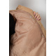 Куртка женская демисезонная с поясом, цвет бежевый, 207R005