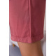 Жіночі шорти на резинці, коралового кольору, 119R510-4