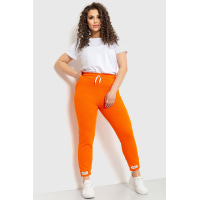 Спортивні штани жіночі демісезонні, колір помаранчевий, 226R027
