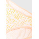 Трусы женские с принтом, цвет персиковый, 131R115030