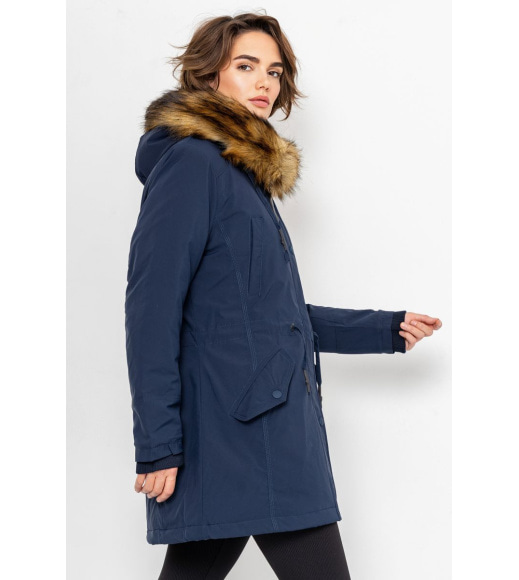 Куртка женская, цвет темно-синий, 224R19-16-1