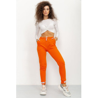 Спортивні штани жіночі демісезонні, колір помаранчевий, 226R025