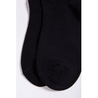 Однотонные короткие носки, черного цвета, для женщин, 151R2866
