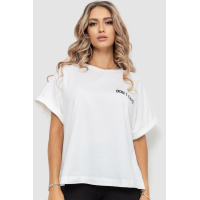 Футболка женская, цвет молочный, 115R0512