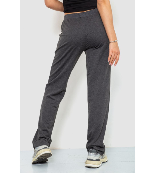 Спорт штани женские, цвет темно-серый, 244R513
