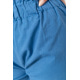 Шорты женские классические с манжетом, цвет джинс, 214R833