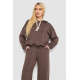 Спортивный костюм женский, цвет шоколадный, 241R2001-11