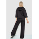 Спорт костюм женский двухнитка, цвет черный, 102R5247