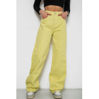 Джинсы женские, цвет желтый, 250R1119