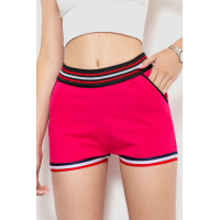 Шорты женские стрейч хлопок, цвет розовый, 117R2868