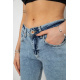 Джинсы женские, цвет голубой, 244R1417