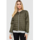 Бомбер женский, цвет хаки, 243R03960