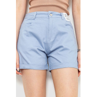 Шорты женские стрейчевые, цвет джинс, 214R653