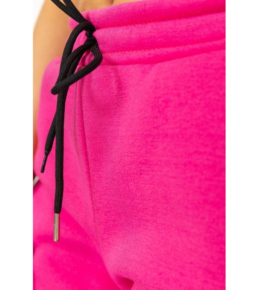 Спортивні штани жіночі на флісі, колір рожевий, 184R003
