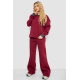 Спортивный костюм женский на флисе, цвет бордовый, 102R7733