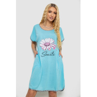 Платье домашнее, цвет голубой, 238RD43