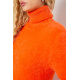 Платье -гольф травка, цвет оранжевый, 129R5709