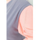 Футболка женская батал, цвет серо-розовый, 102R289-2