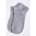 Однотонні короткі шкарпетки, сірого кольору, для жінок, 151R2866