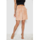 Шорты женские велюровые, цвет светло-бежевый, 238R106