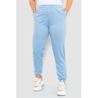 Спортивные штаны женские двухнитка, цвет джинс, 102R292