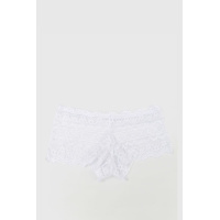 Трусы женские хипстер кружевные, цвет белый, 131R753