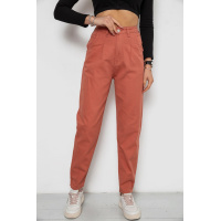 Джинсы женские, цвет терракотовый, 250R1574