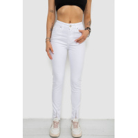 Джинсы женские, цвет белый, 182R1167