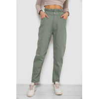 Джинсы женские, цвет оливковый, 250R1573