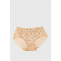 Трусы женские кружевные, цвет бежевый, 131R28