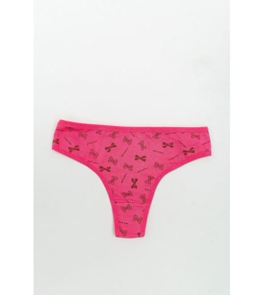 Труси жіночі стрінги, колір рожевий, 131R4045