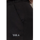 Спортивні штани жіночі демісезонні, колір чорний, 129R1488