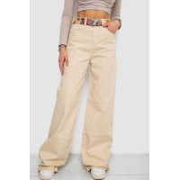 Джинсы женские, цвет светло-бежевый, 250R00162