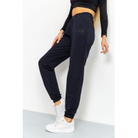 Спортивные штаны женские демисезонные, цвет темно-синий, 206R001