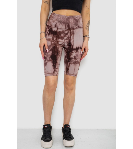 Велотреки женские, цвет коричневый, 238R58195