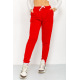Спортивные штаны женские демисезонные, цвет красный, 226R025